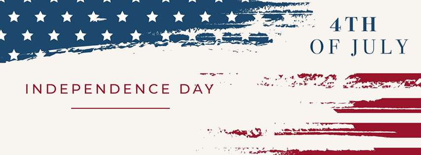 Vintage 4th July Independence day Facebook Cover