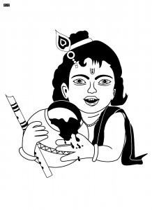 Shree Krishna Icon