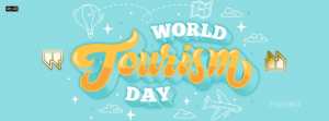 World Tourism Day Lettering FB Banner