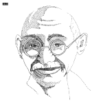 Father of the nation - Mahatma Gandhi