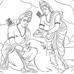 Rama Lakshmana and dying Jatayu