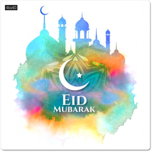 Colorful decorative ramadan kareem festival card