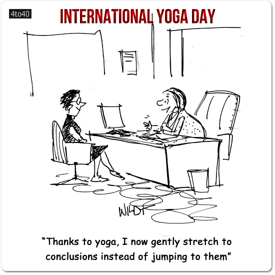 International Day of Yoga Greeting Cards - Kids Portal For Parents