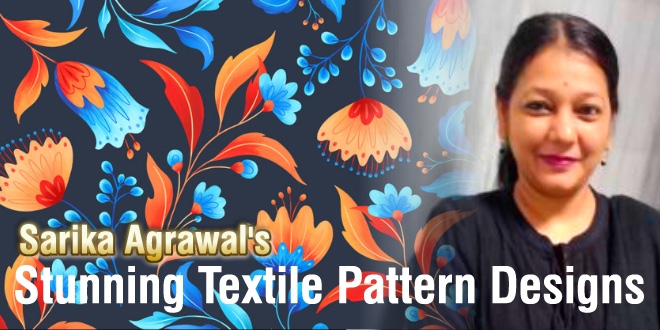 Sarika Agrawal's Stunning Textile Pattern Designs