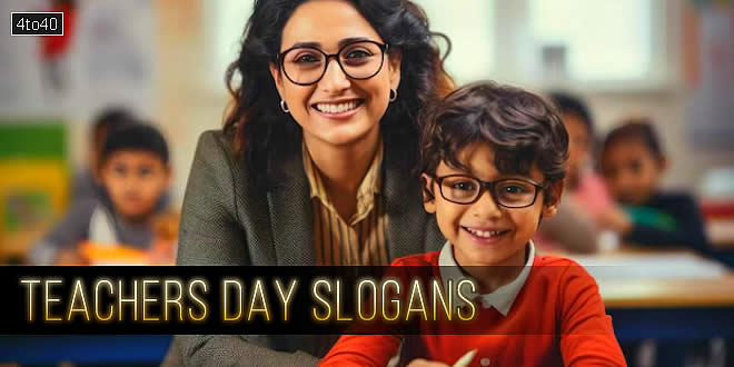 Teachers Day Slogans For Students And Children