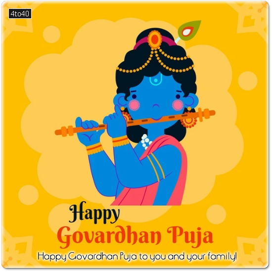 Happy Govardhan Puja to you and your family!