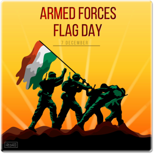 Armed Forces Flag Day - 7 December Greeting Card