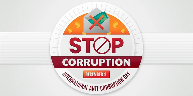 International Anti Corruption Day: 9 December