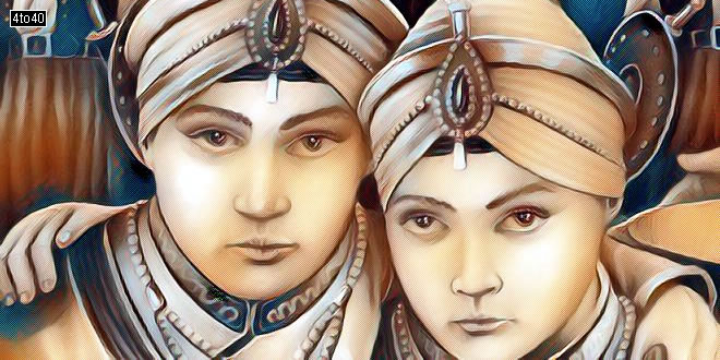 छोटे साहिबजादे बाबा जोरावर सिंह व बाबा फतेह सिंह