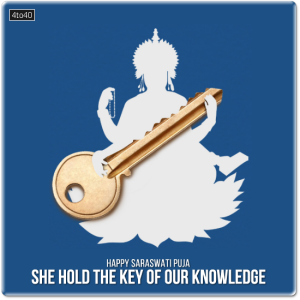 Maa Saraswati Hold The Key Of Our Knowledge