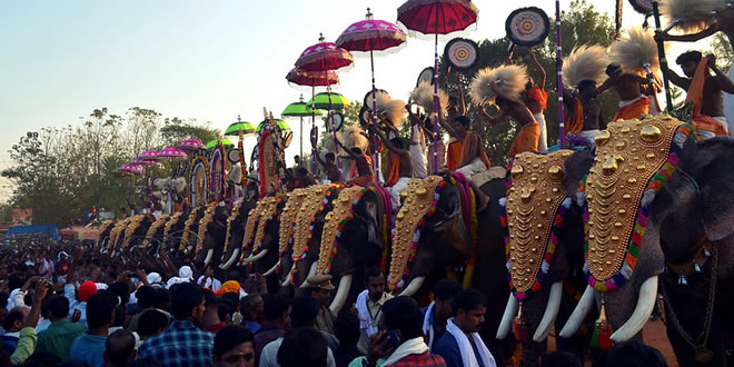 Chinakkathoor Pooram, Palakkad Temple Festival