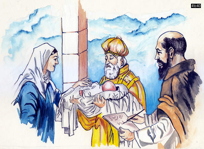 Zacharias and Elizabeth: Story from Bible