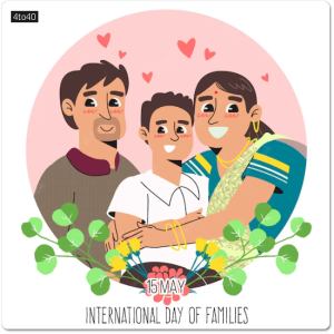International day of families greeting card