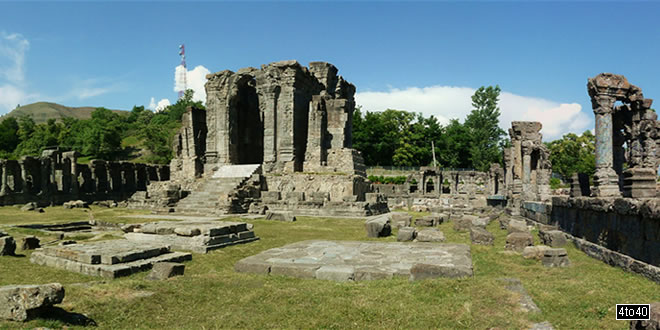 मार्तण्ड सूर्य मंदिर, मातन, अनंतनाग ज़िला, जम्मू और कश्मीर