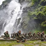Arunachal Pradesh BSF personnel perform yoga at heights above 12,000 ft on the occasion of 8th International Day of Yoga on June 21, 2022