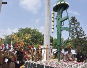 A wreath laying ceremony was held at Kargil War Memorial in Drass to pay tribute to soldiers who lost their lives in the 1999 Kargil War on the 23rd