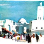 Kairouan is a city in northern Tunisia’s inland desert
