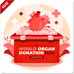 Organ donation gives new life to people suffering from organ failure