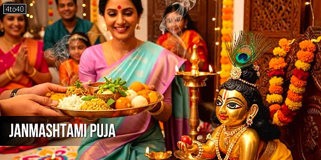 Janmashtami Puja: Items & Puja Process