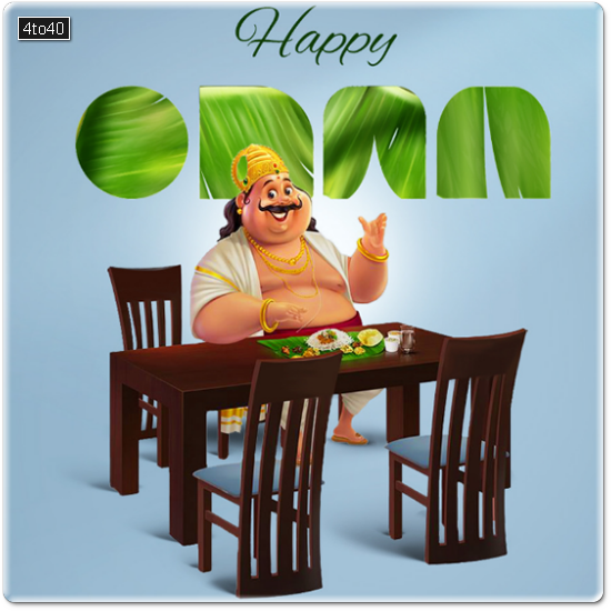 This Onam King Mahabali blesses you all that you desire Greeting Card