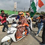 Tiranga Bike Rally for the MPs of all parties in New Delhi