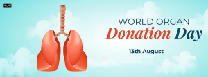 World Organ Donation Day Facebook Header Banner
