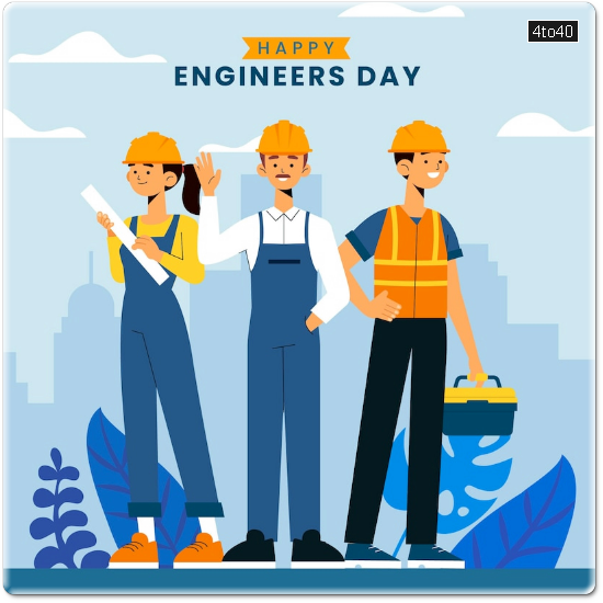 Engineers Day Handmade Greeting Card