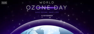 Gradient World Ozone Day Facebook Cover