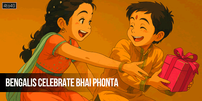 Bengalis celebrate Bhai Phonta