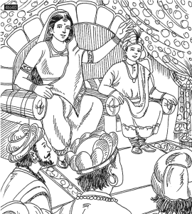 Dalpat Shah died in 1550 and due to the young age of Vir Narayan, Durgavati took the reins of the Gondwana kingdom