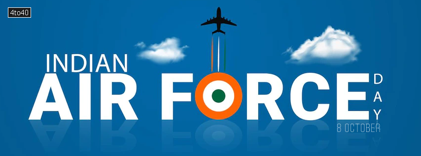 Indian Air Force Day Facebook Banner