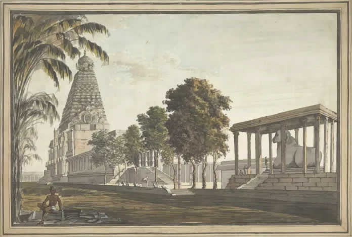 बृहदीश्वर मंदिर की पेंटिंग
