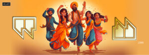 Happy Lohri Bonfire Harvest Festival Facebook Banner