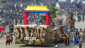 Ladakh tableau will showcase the Indian women's ice hockey team which is comprised of Ladakhi women.