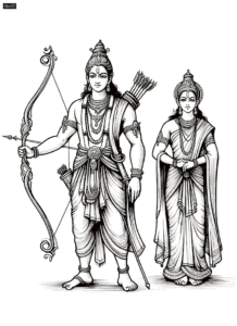 Sitaram Coloring Page