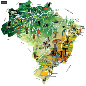Brazil map