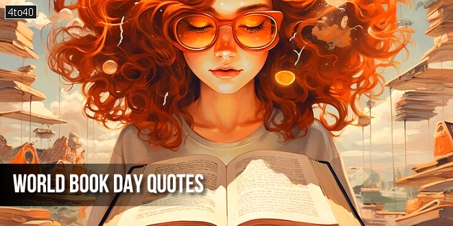 World Book Day Quotes In English For Students and Children