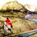 The railway line connecting Cuzco with Puno is situated over 4,000m above the sea level