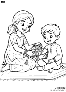 Celebrate this Indian festival Raksha Bandhan with fun, educational printable activities for home or classroom