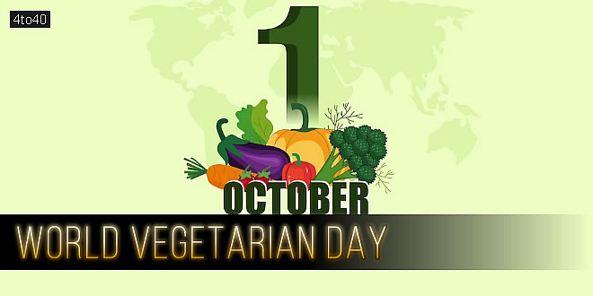 World Vegetarian Day Information, History, Celebration & Activities
