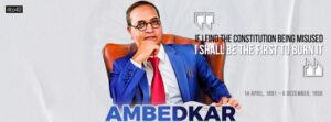 Bhimrao Ramji Ambedkar was an Indian jurist, economist, social reformer and political leader who headed the committee drafting the Constitution of India