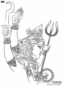 Kalaratri is traditionally worshipped during the nine nights of Navaratri celebrations