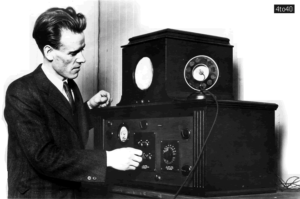 Philo Taylor Farnsworth - American inventor who developed the first all-electronic television system