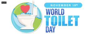 World Toilet Day Text Design Facebook Banner