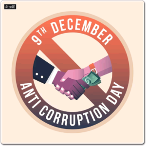 Uniting the World Against Corruption Greeting Card