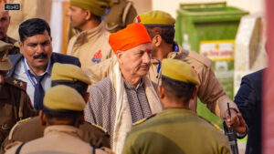 Anupam Kher wore a Kashmiri outfit to the Ram Mandir ceremony
