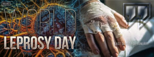Leprosy is preventable and treatable Facebook Banner