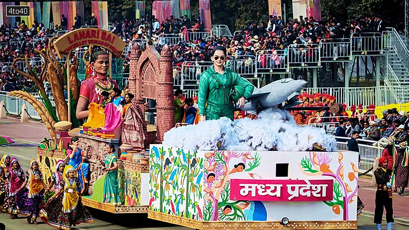 Madhya Pradesh's tableau will illustrate the state's achievements in integrating women directly into the development process through its welfare schemes.
