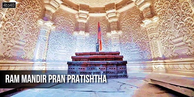 Ram Mandir Pran Pratishtha: Pre-consecration ceremony & rituals