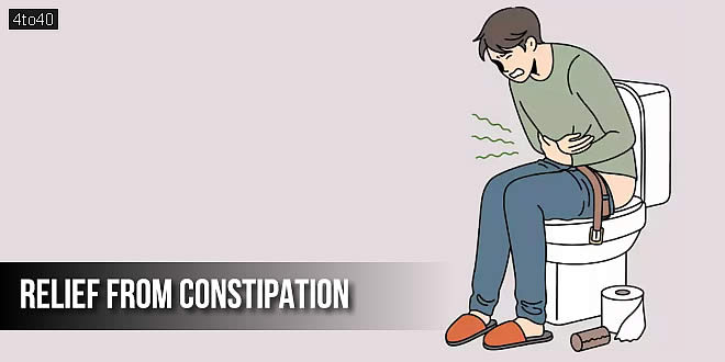 Relief from Constipation: Lukewarm Water and Yoga Asanas